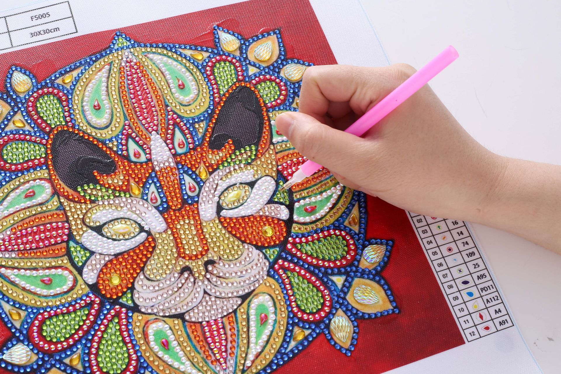 2021新欧美5d吉祥物猫咪套装异形钻石画 diy点钻装饰画 客厅挂画