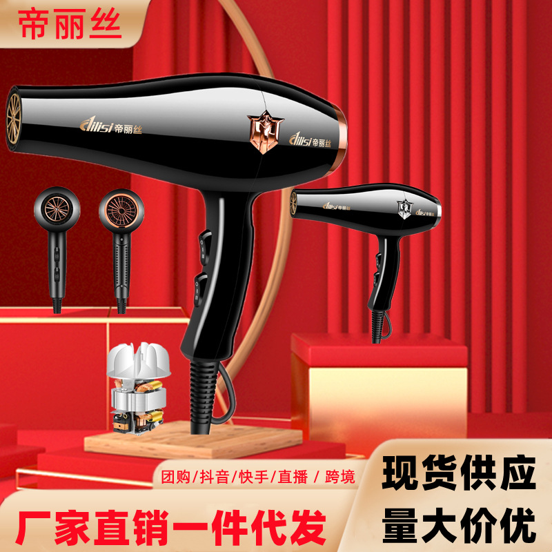 Dryer Hair Saloon Dedicated High-Power Hair Salon Quick-Drying Household Does Not Hurt Cold Hot Air Factory Direct Sales