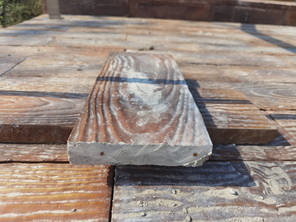 木纹地板pc木纹板pc砖仿木纹砖预制混凝土砖600*150*30