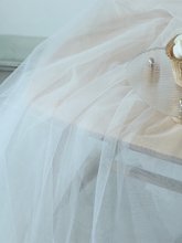 Y4J8欧式甜品台白色桌布婚礼背景装饰拍摄道具布餐桌网纱茶几窗帘