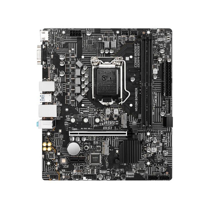 适用于适用于微星h510m bomber爆破弹电脑主板cpu10400f/11400f/g