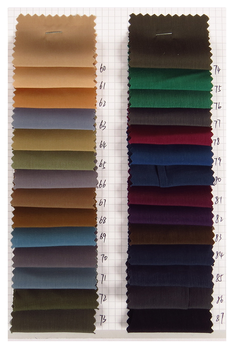 平纹仿铜氨丝棉 tr涤纶人棉平织亮面布夏季休闲衬衫女装时装面料