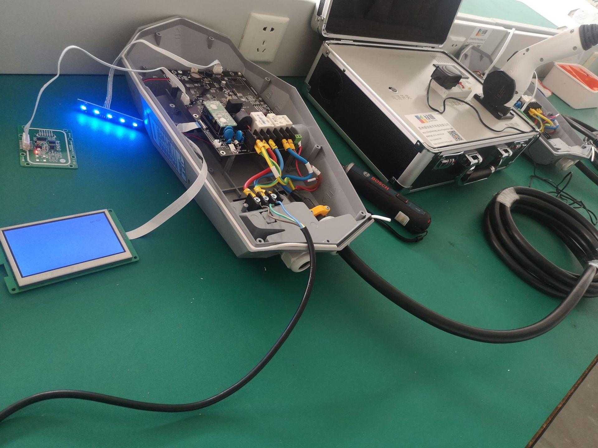 维斯克 电动汽车充电桩交流充电桩分体式落地式充电桩 直流充电桩