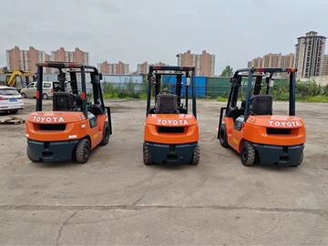 急售二手叉车3吨合力杭州 3.5吨三节四米五带中缸 柴油电瓶叉车