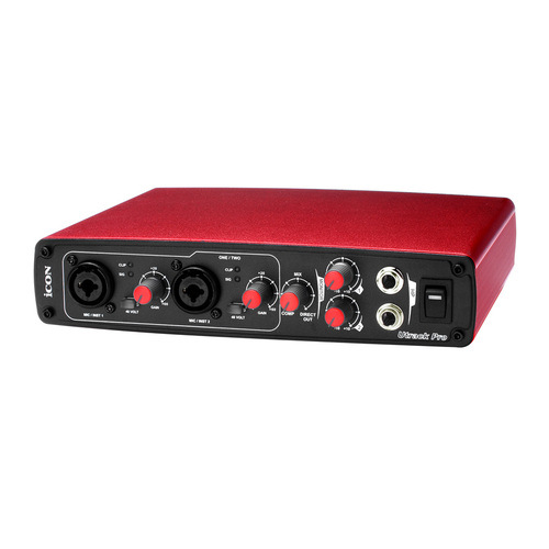 icon/艾肯 utrackpro vst 6进6出外置声卡电脑主播直播录音