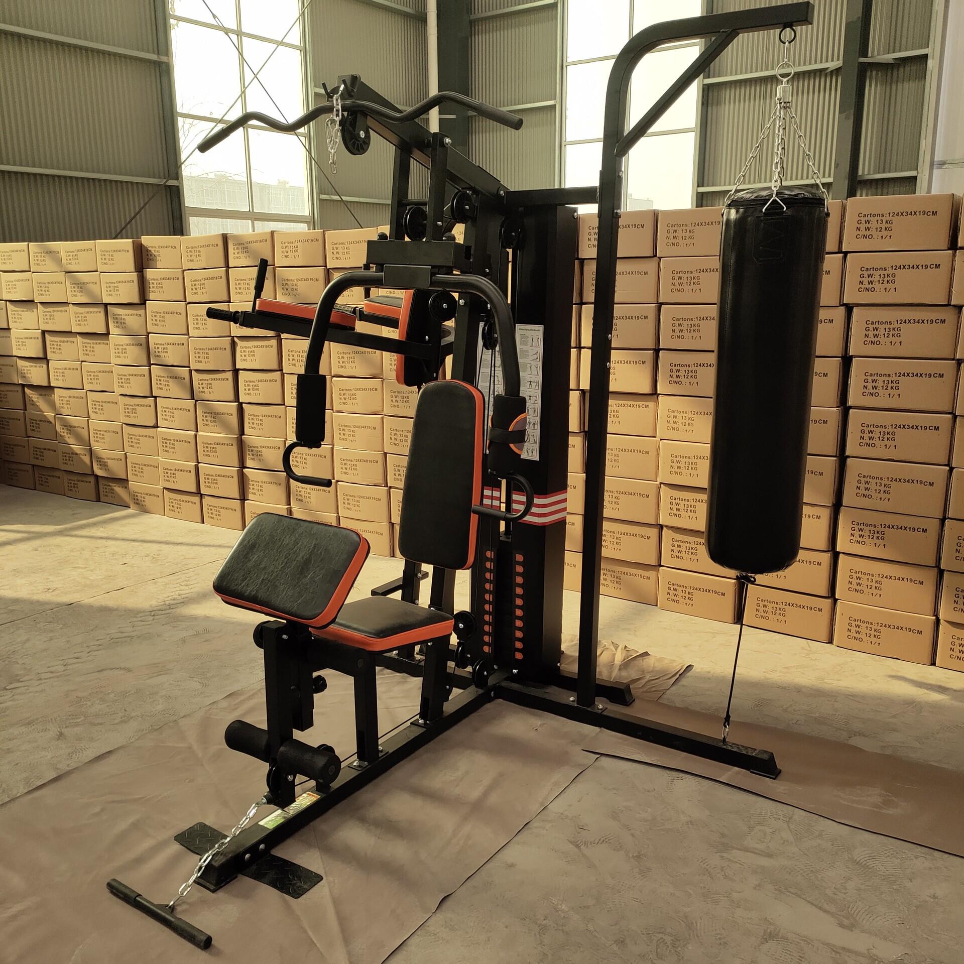 健身器材家用全套多功能一体套装组合男士器械运动力量综合训练器