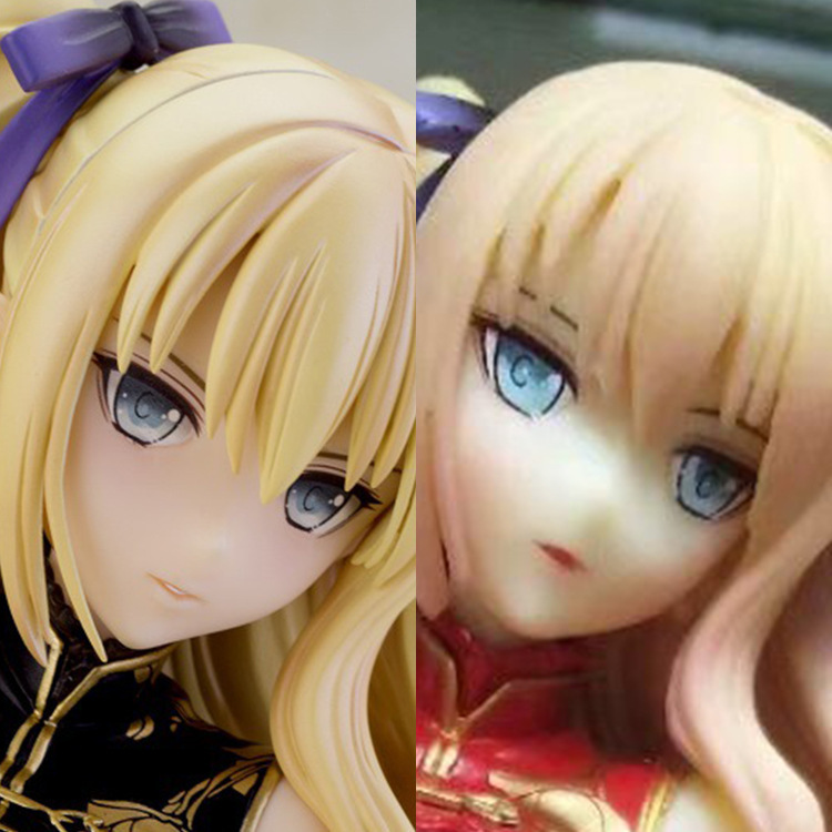 tony 幻想金瓶 梅 金莲 旗袍红玉ver 盒装手办公仔摆件模型