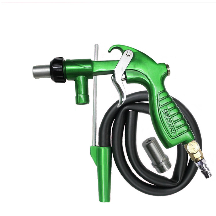 得力绿牌喷砂枪气动石材喷枪ps-2t 可调节款玻璃磨砂喷砂机打砂枪