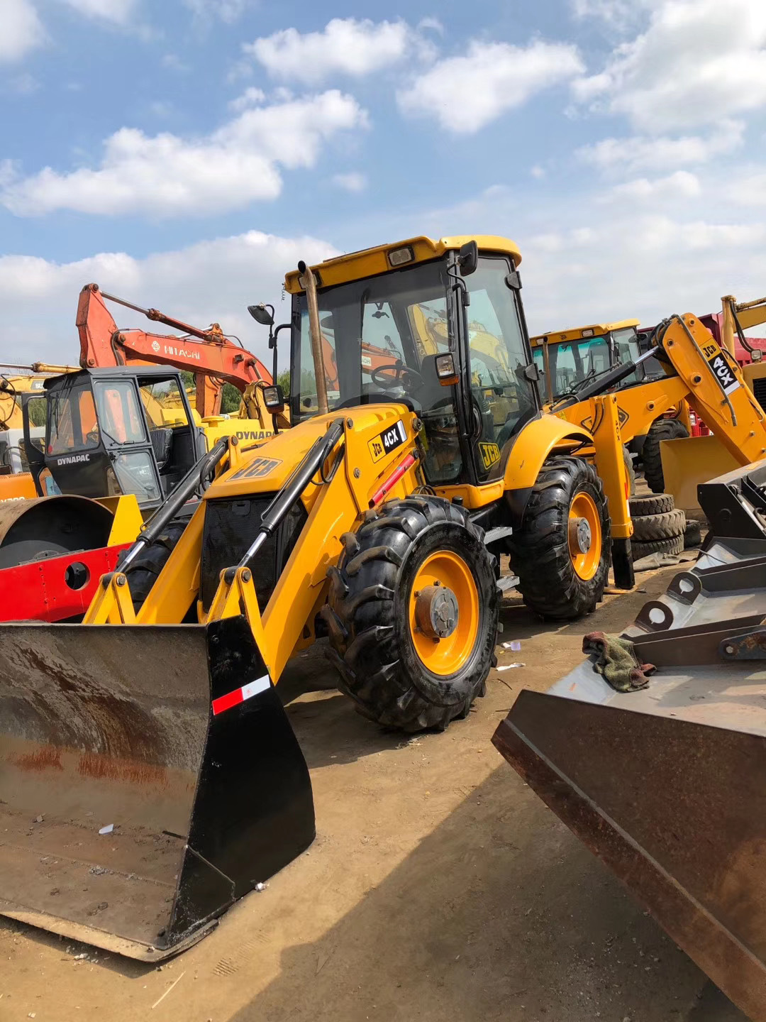 出售二手jcb3cx 4cx挖掘装载机两头忙挖机