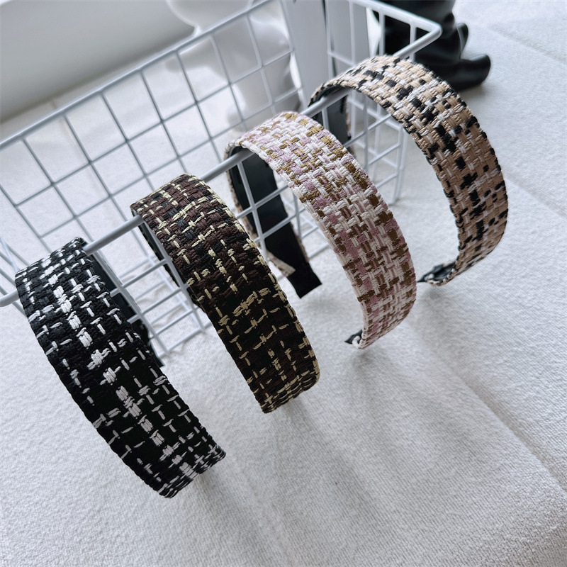 外贸跨境货源新款加宽发箍气质压发夹头箍发拢2元店批发