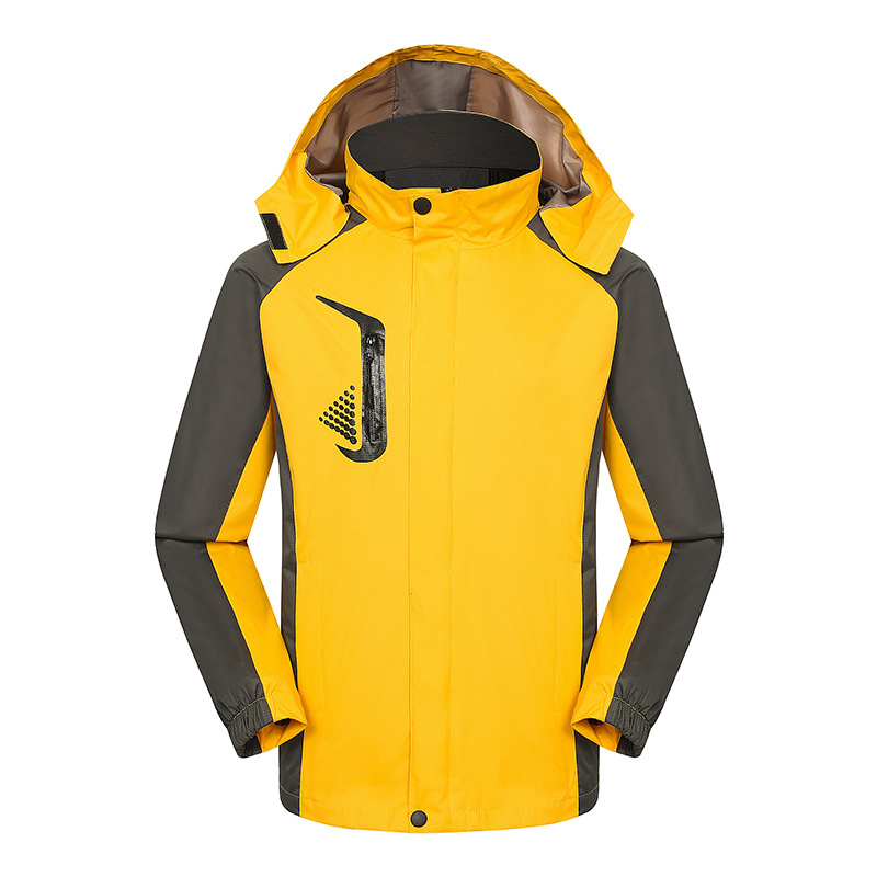 LS-1811 Thin Shell Jacket Custom Logo Outdoor Mountaineering Clothing Takeaway Tooling Shell Jacket Coat Custom