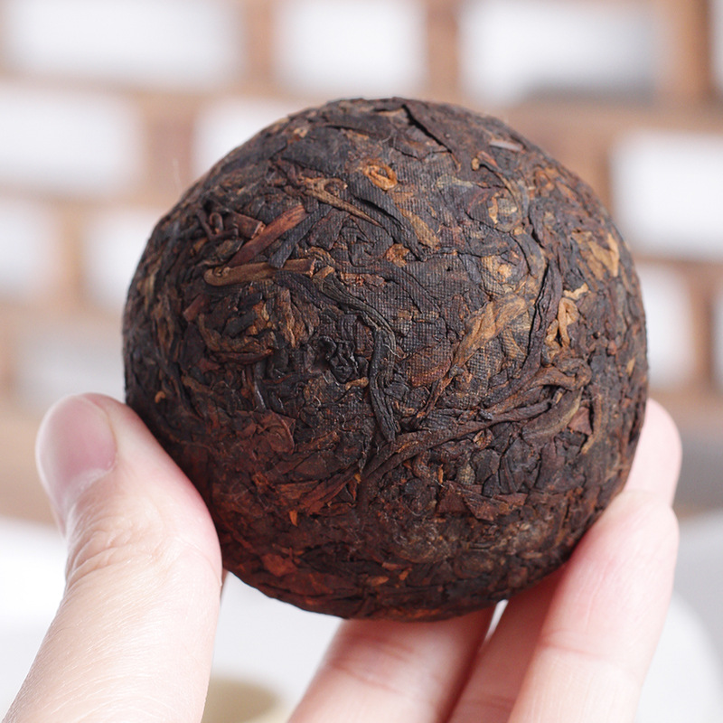 云南普洱茶小沱茶熟茶龙团沱普洱茶小金瓜茶