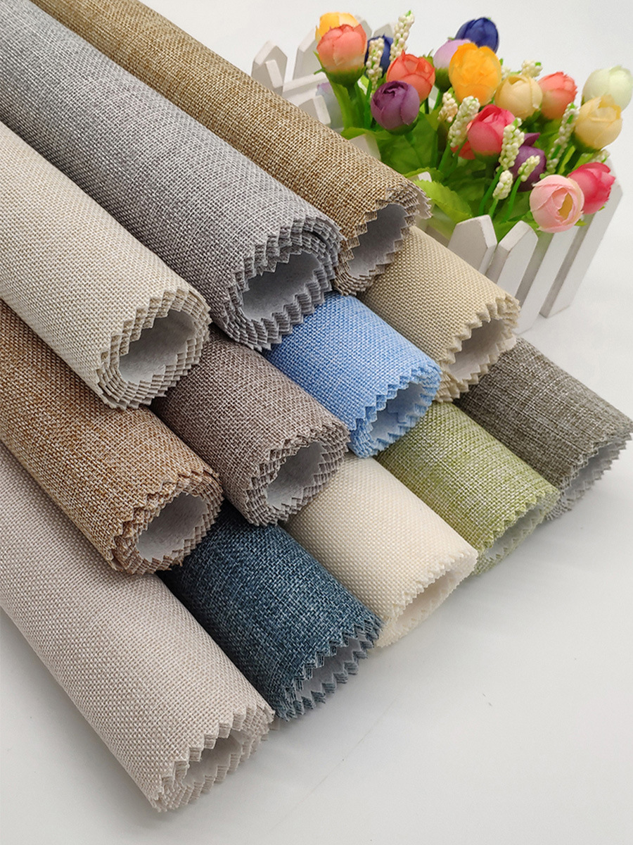 亚麻无缝墙布全屋壁布家用纯色灰色客厅素色欧式现代简约卧室轻奢