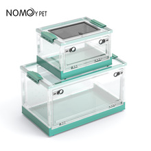 NOMOYPET诺摩饲养箱盒刺猬可折叠仓鼠金丝熊用品透明笼子NX-30