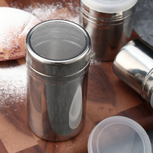 不锈钢撒粉罐糖粉筛桶抹茶可可粉咖啡胡椒粉面粉筛蛋糕点烘焙工具