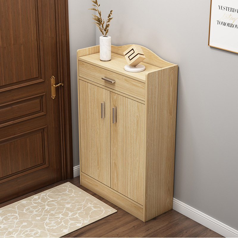 鞋柜小窄门口外楼道鞋柜家用门口玄关柜超薄网红鞋柜大容量门厅柜