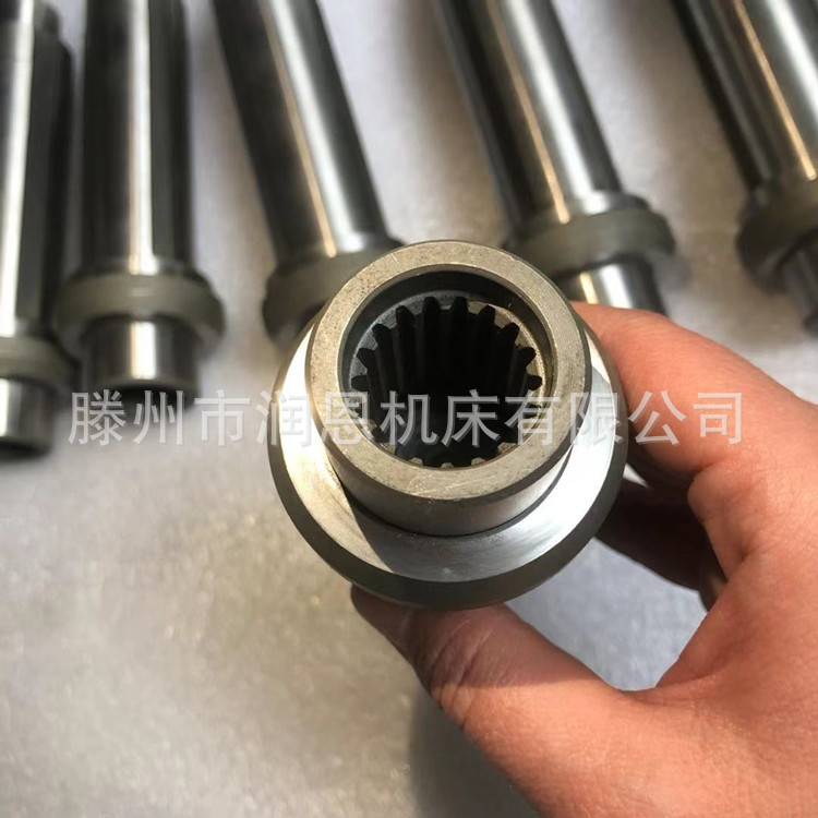 花键轴花键套加工定制电机传动轴齿轮花键轴矩形花键来图来样定制