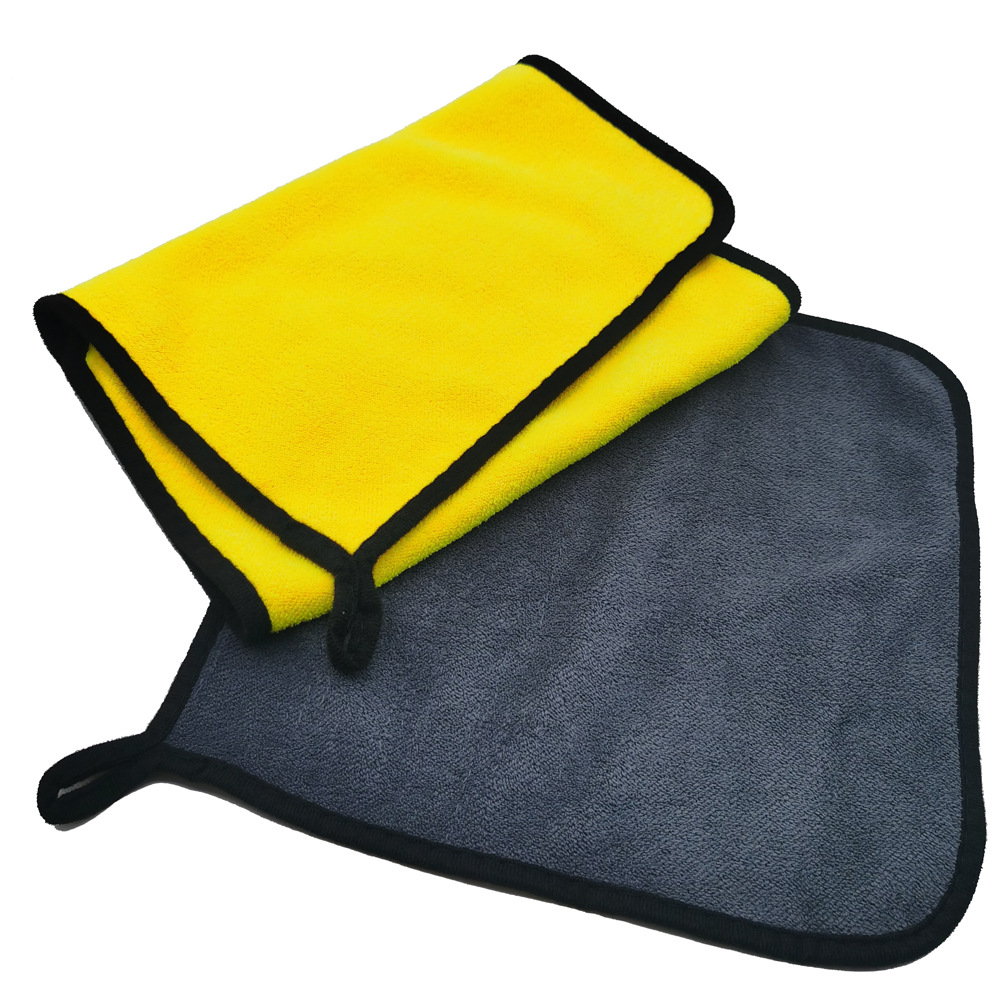 双面洗车抹布汽车玻璃吸水加厚擦车用毛巾布不伤车鹿皮抹布60*160