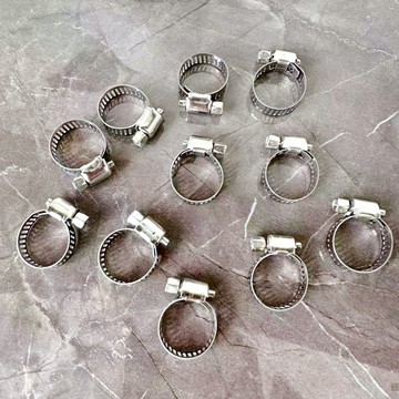 煤气管卡子  油管水管喉箍卡夹抱箍带手柄固定卡扣  1元店货源