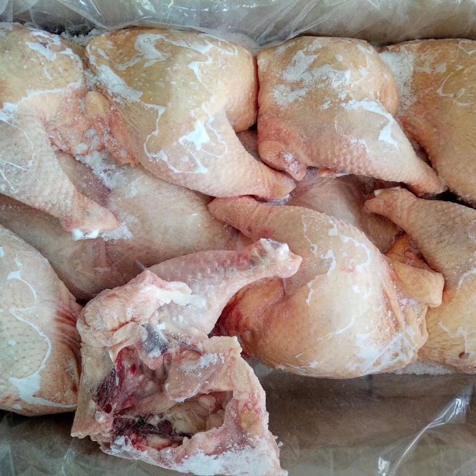 鸡边腿新鲜冷冻生鸡腿14斤手枪腿鸡全大腿炸鸡腿包邮饭店食堂炸鸡