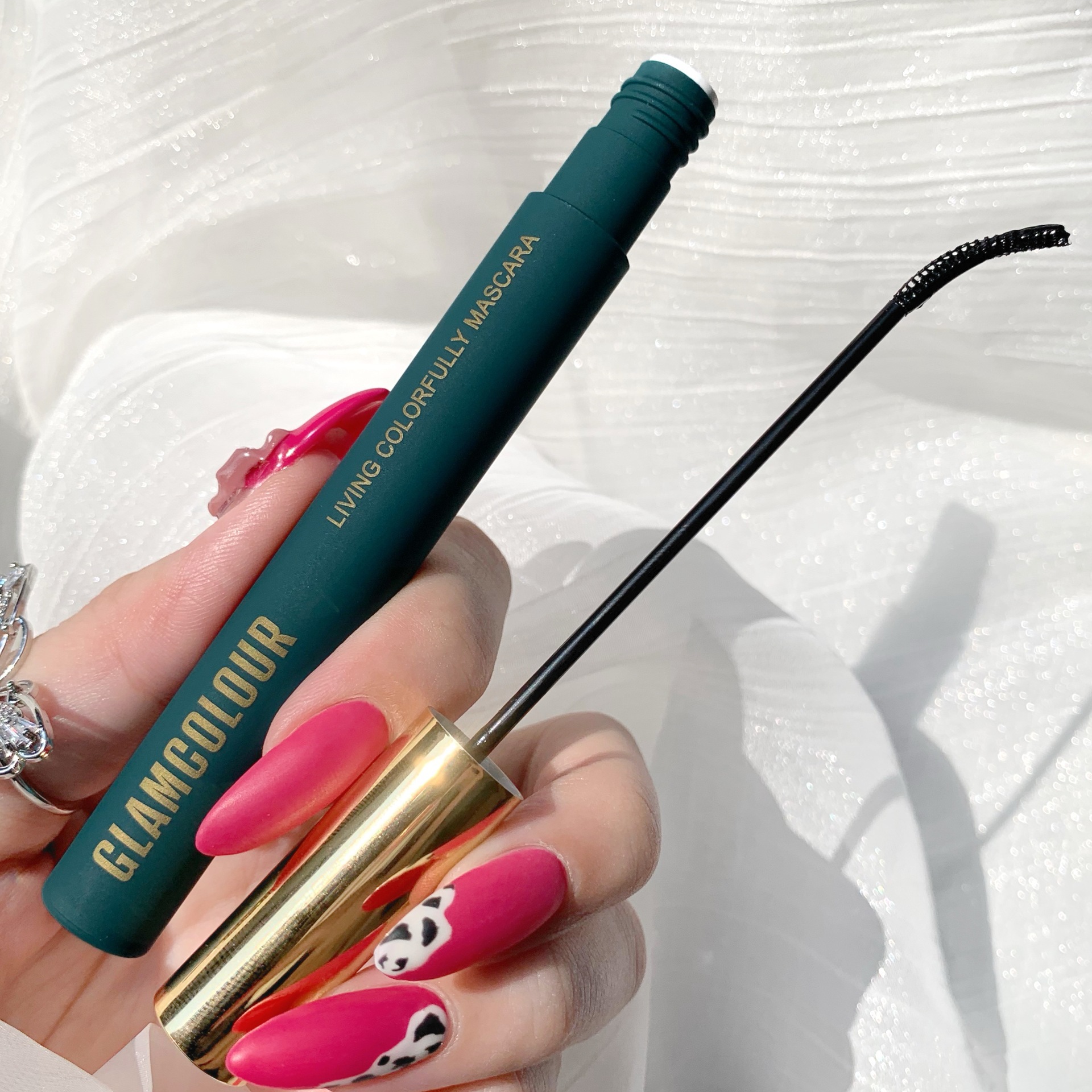 Tiktok GlamColour Long Curling Volume Mascara Beginner Distinct Look Waterproof Sweat-Proof Not Smudge