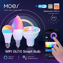 WiFi Zigbee LED Light Bulb GU10 E27 E14 Candle Lamp Smart RG