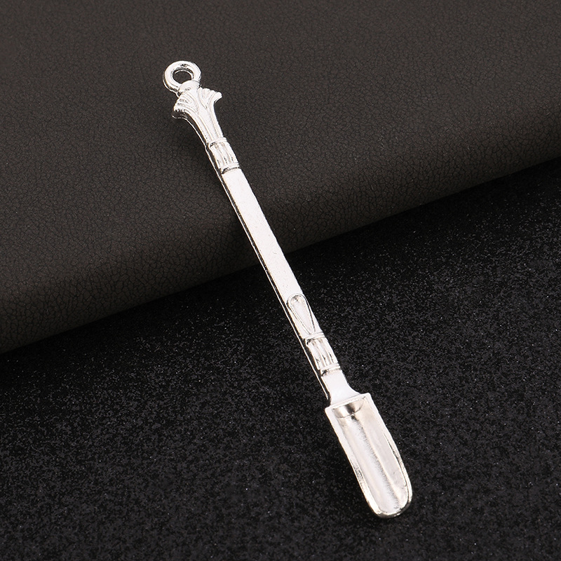 New Hot Sale Factory Direct Portable Metal Smoke Cream Shovel Smoke Nail Tobacco Pipe Accessories Mini Snuff Spoon
