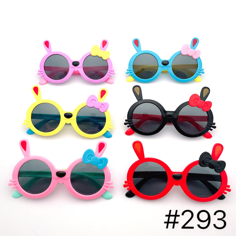 New Kids Sunglasses Cute Boys and Girls Fashion Modeling Sunshade Sunglasses Baby Decorative Candy Glasses Toys