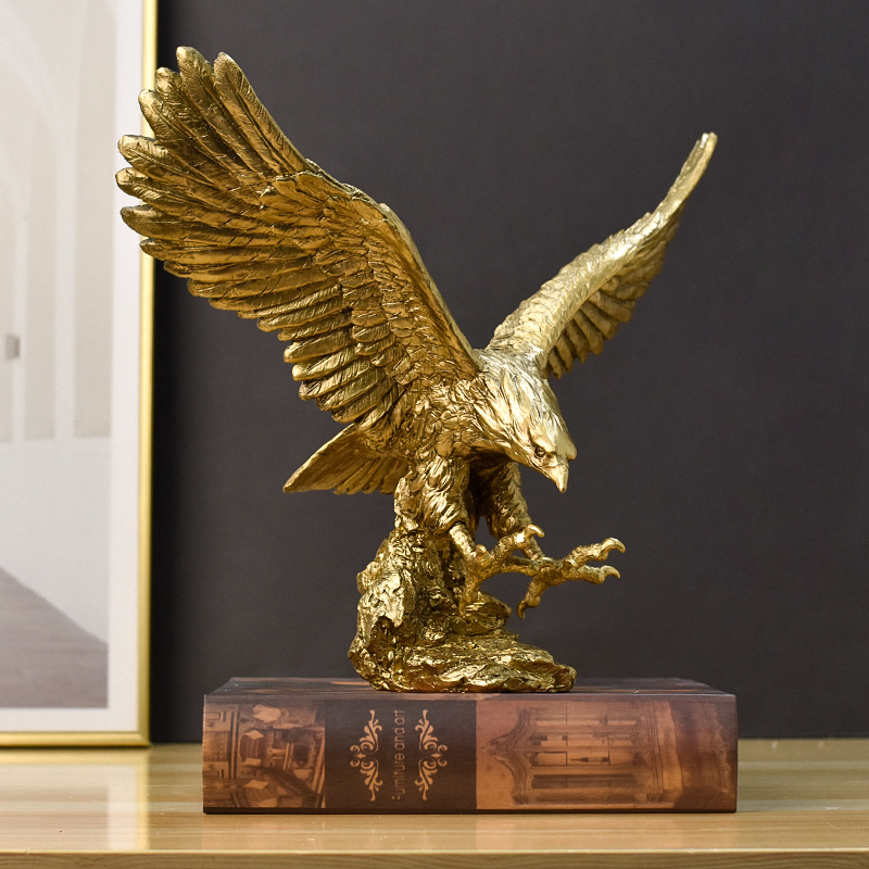 American Dapeng Wings Eagle Resin Crafts Dapeng Hongtu Opening Gift Decoration Home Wine Cabinet Decorations