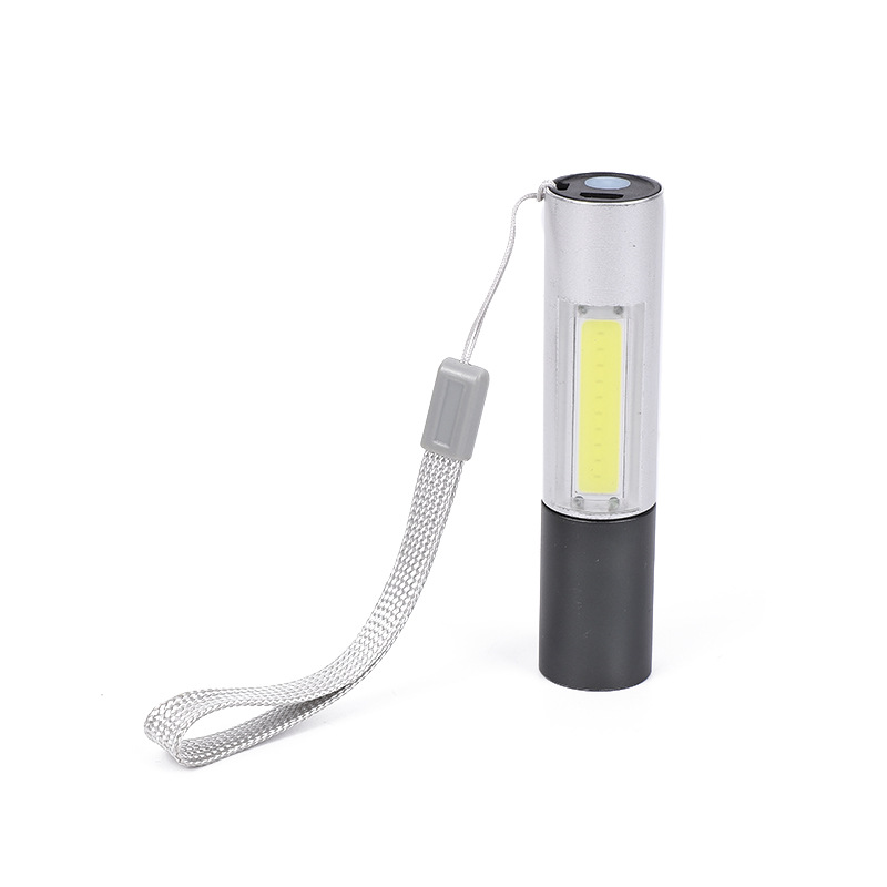 Strong Light Long-Range Rechargeable Flashlight Portable Lighting Lamp Zoom Outdoor Led Gift Small Flashlight Wholesale