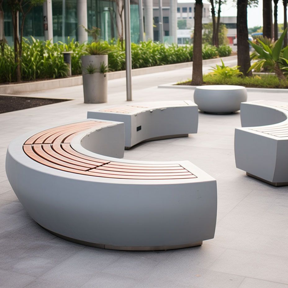 grp绿色环保无甲醛娱乐公园圆形座椅公共休息区组合式街道设-阿里巴巴