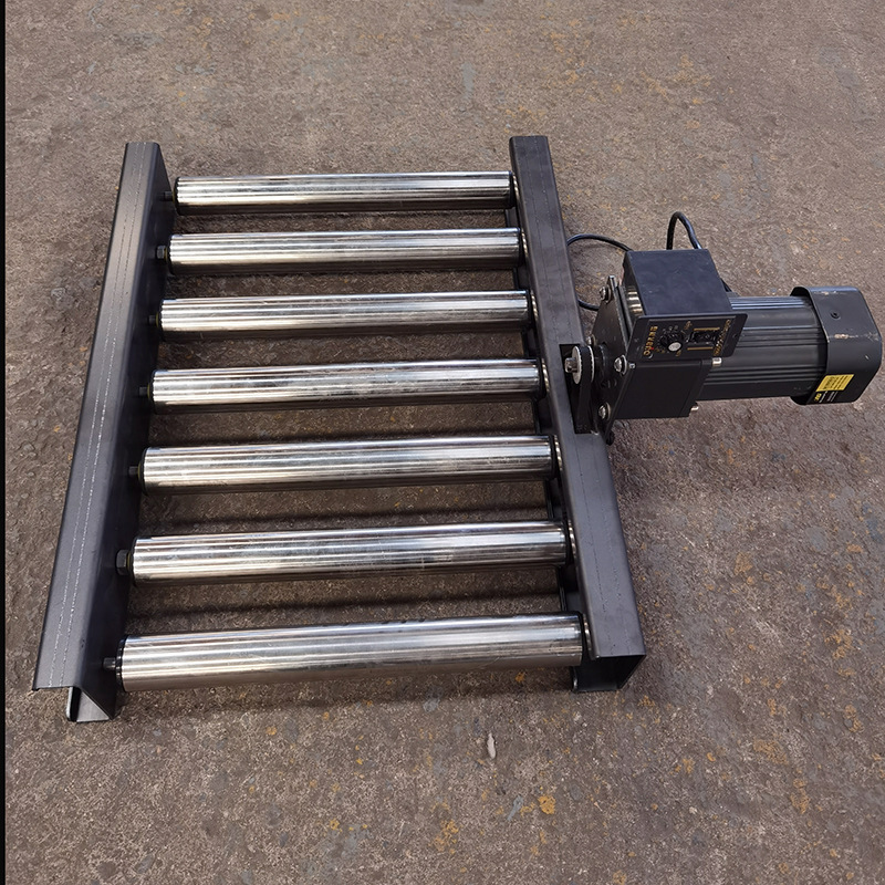 小型滚轴输送机同步带传动不锈钢辊筒输送稳无噪音滚筒输送机