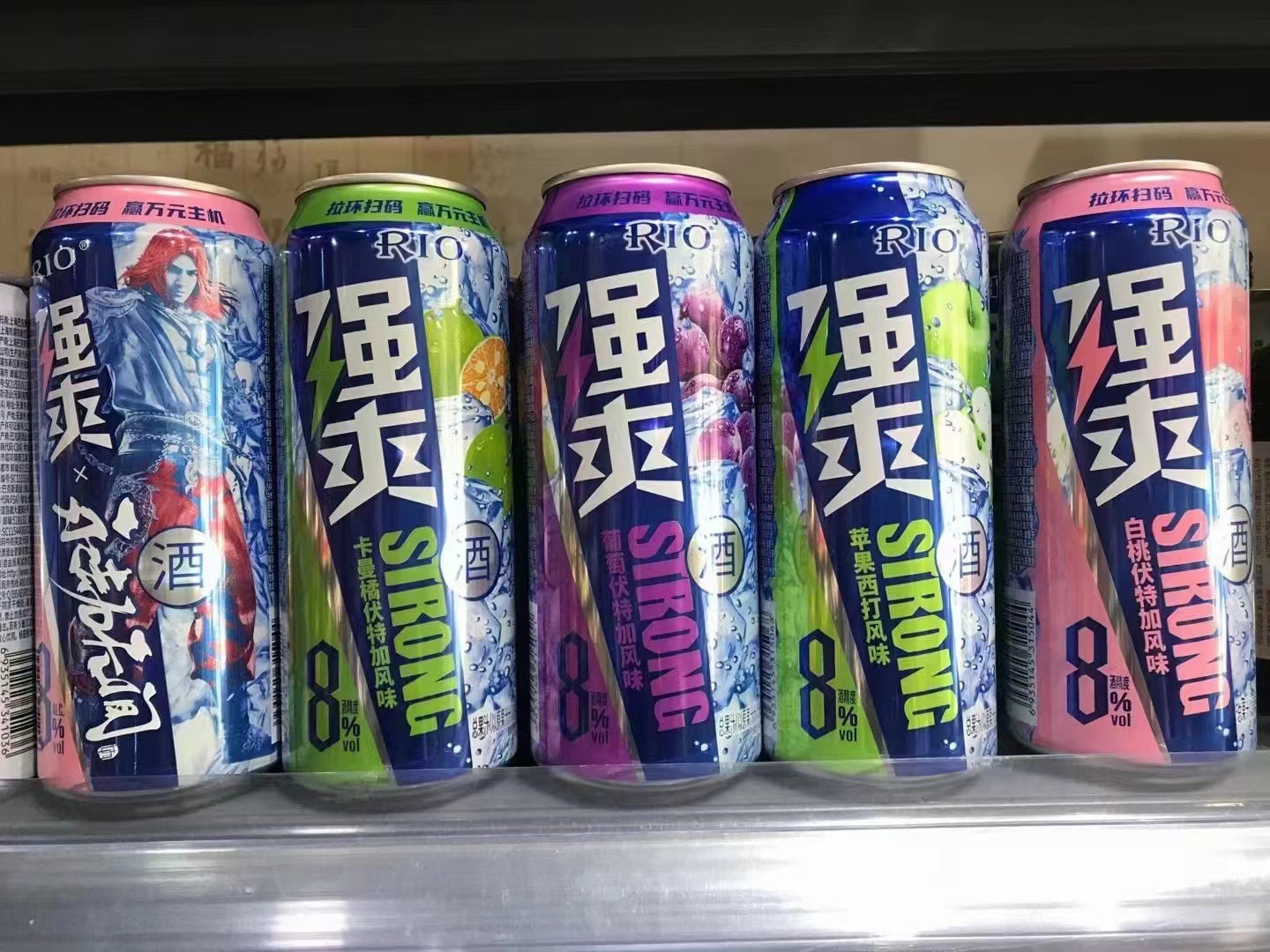 8度强爽鸡尾酒罐装 500ml*12罐整箱发货-阿里巴巴