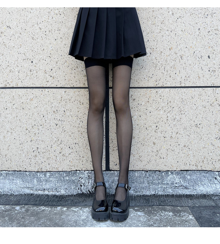 性感超薄大腿丝袜女黑丝袜加长超长款过膝袜子长筒袜潮高筒袜