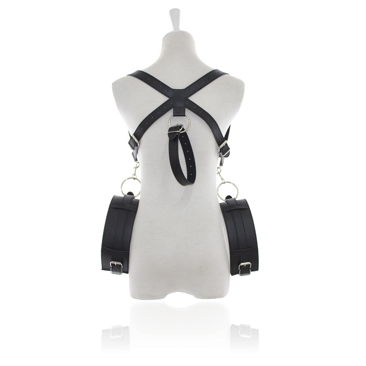 m字分腿带成人情趣同志用品调教男女用夫妻gay捆绑束缚sm另类玩具