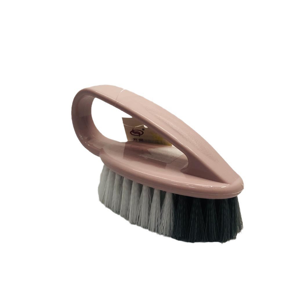 advanced iron-shaped laundry brush easy to hold multifunctional clothes brush bold handle cleaning brush live supply rs-3991