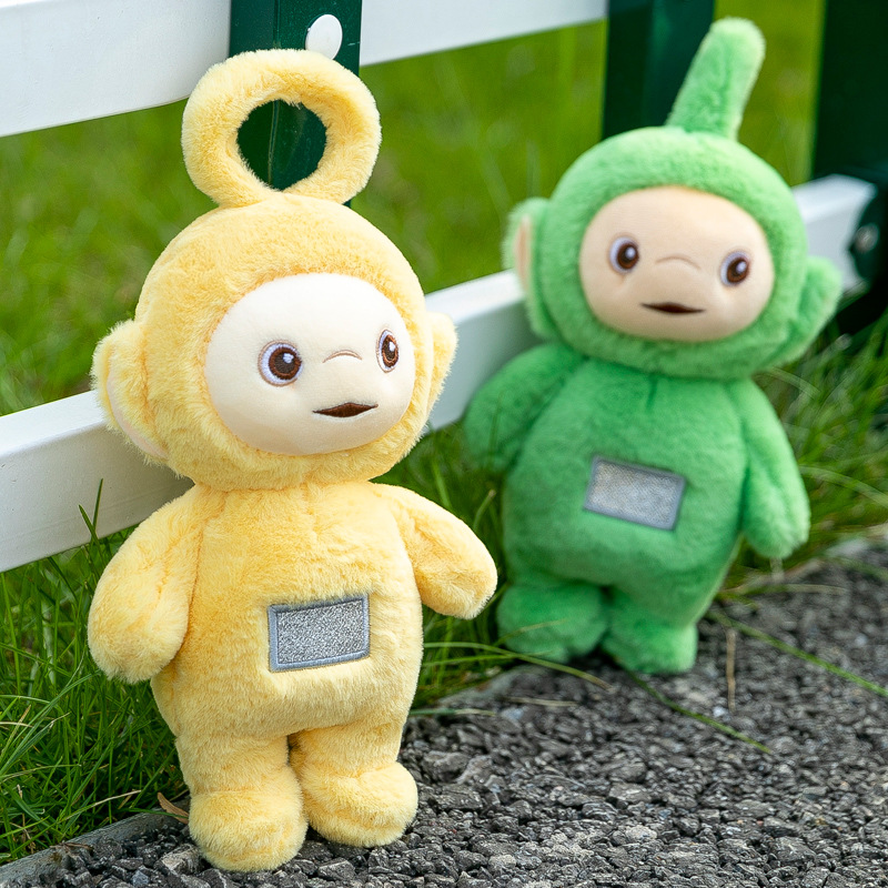 新款站姿天线宝宝公仔关节款可活动毛绒玩具儿童幼教礼物一件代发