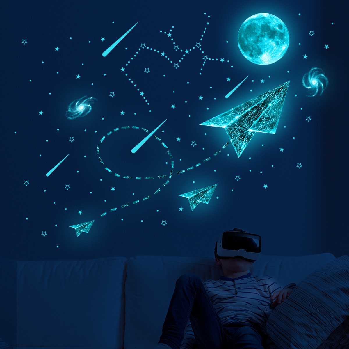 夜光壁纸星空