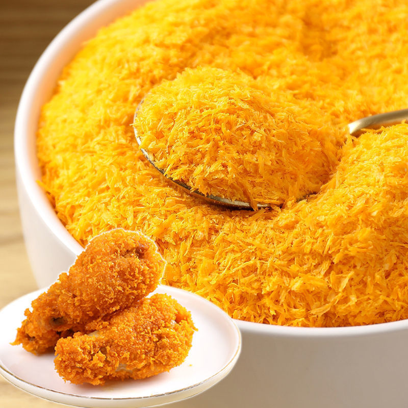 面包糠5斤炸鸡黄色面包糠油炸家用炸鸡腿鸡翅面包屑鸡排裹粉100g