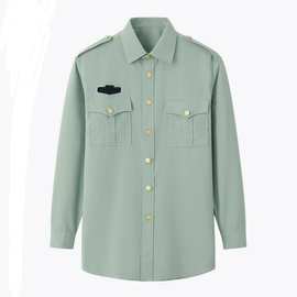 新式正品制式夏常服长袖上衣 男士长袖夏季外衬衣