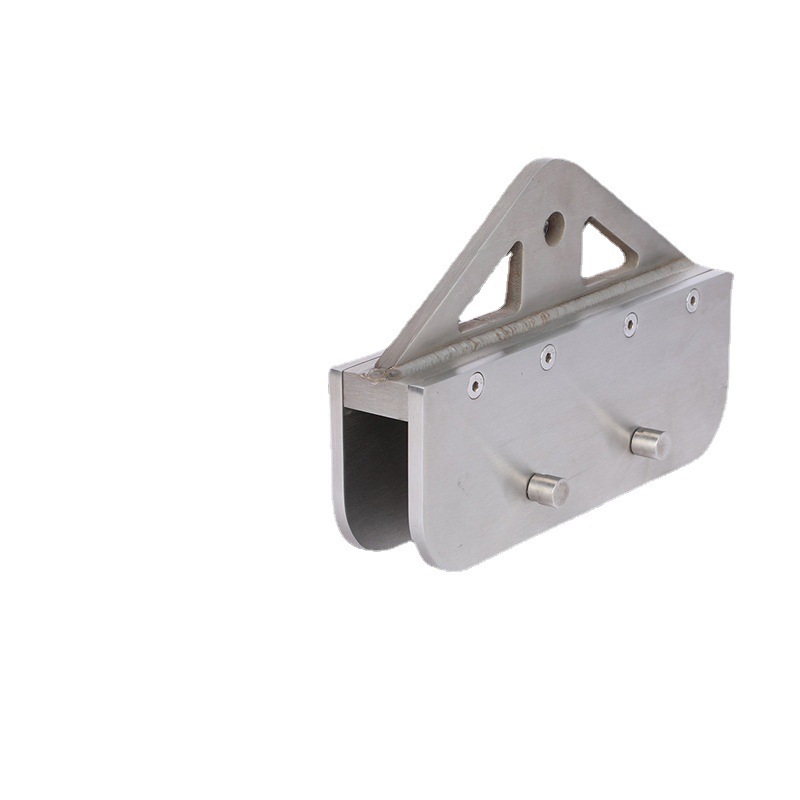 玻璃吊夹幕墙配件 304不锈钢吊夹 玻璃肋幕墙工程吊夹单双固定夹