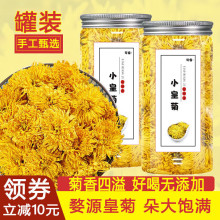 可尝散装菊花茶一朵一杯黄菊20朵花草茶乒乓菊金丝皇菊婺源皇菊