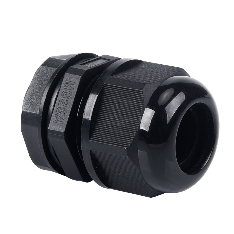 mg型电缆防水接头ip68尼龙密封电缆固定头分体式塑料连接器格兰头