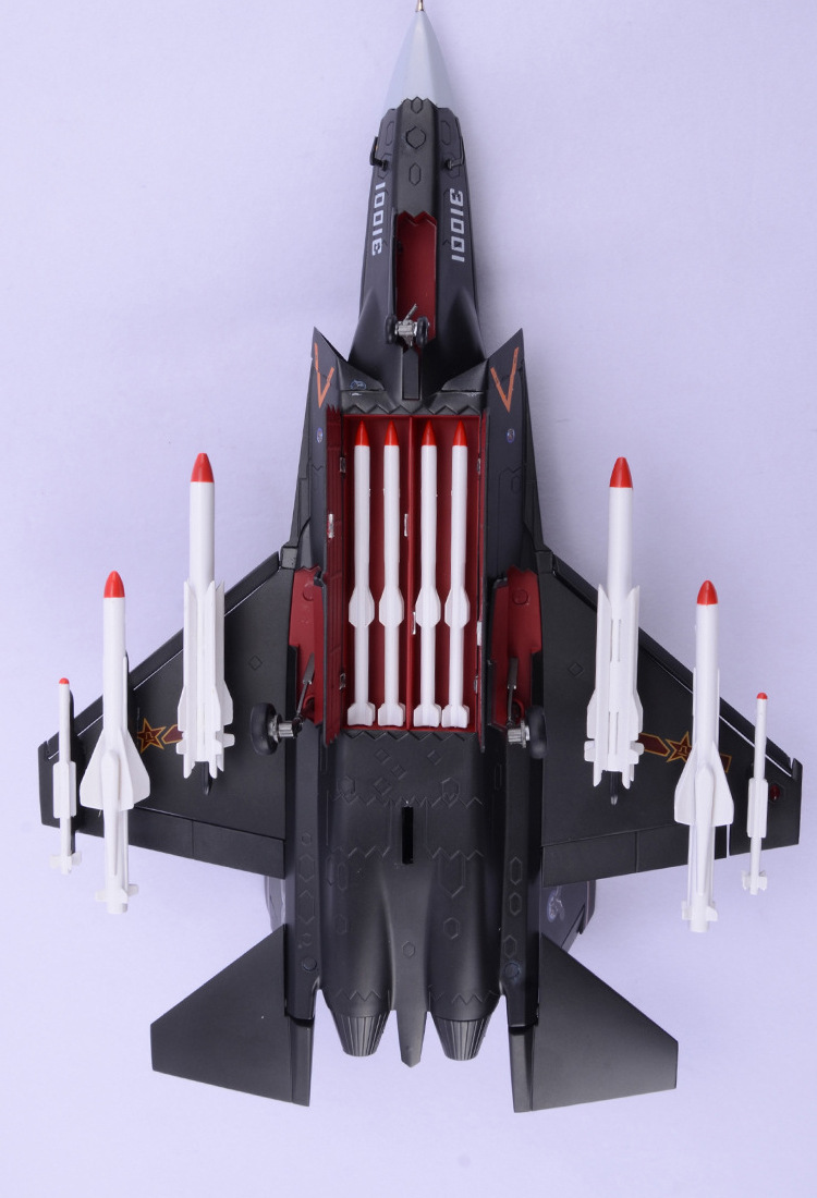 1:48歼31战斗机模型 j31飞机模型金属航空模型 军威时代 现货批发