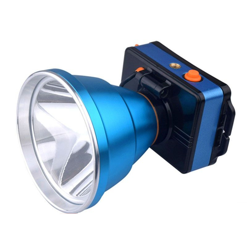 Headlight Led Strong Light Rechargeable Outdoor Induction Lithium Battery Camping Night Fish Luring Lamp Head-Mounted Flashlight Factory Wholesale