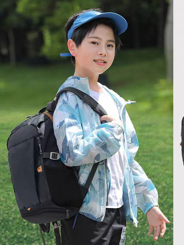 Outdoor Children's Sports Backpack Lightweight Mountaineering Backpack Travel Backpack Tutorial Tutorial Primary School Students Foldable Bag
