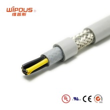 厂家直供 CE控制电缆 H05VVC4V5-K 25.0*2C 弹性体双层屏蔽电缆