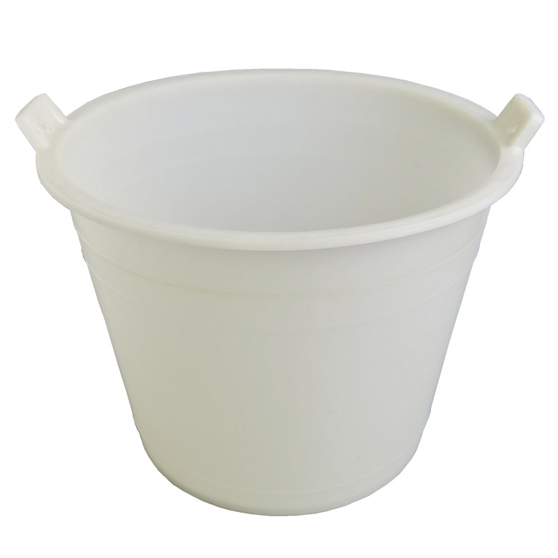 . Large Beef Tendon Bucket Thickened Mortar Bucket for Construction Site round Plastic Bucket Cement Bucket Ash Bucket Agricultural Water Picking