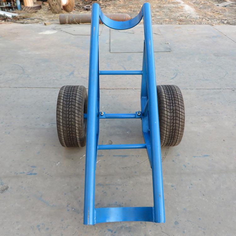 电力电线杆运杆车飞机轮胎混凝土杆转运车电力施工电杆运输车