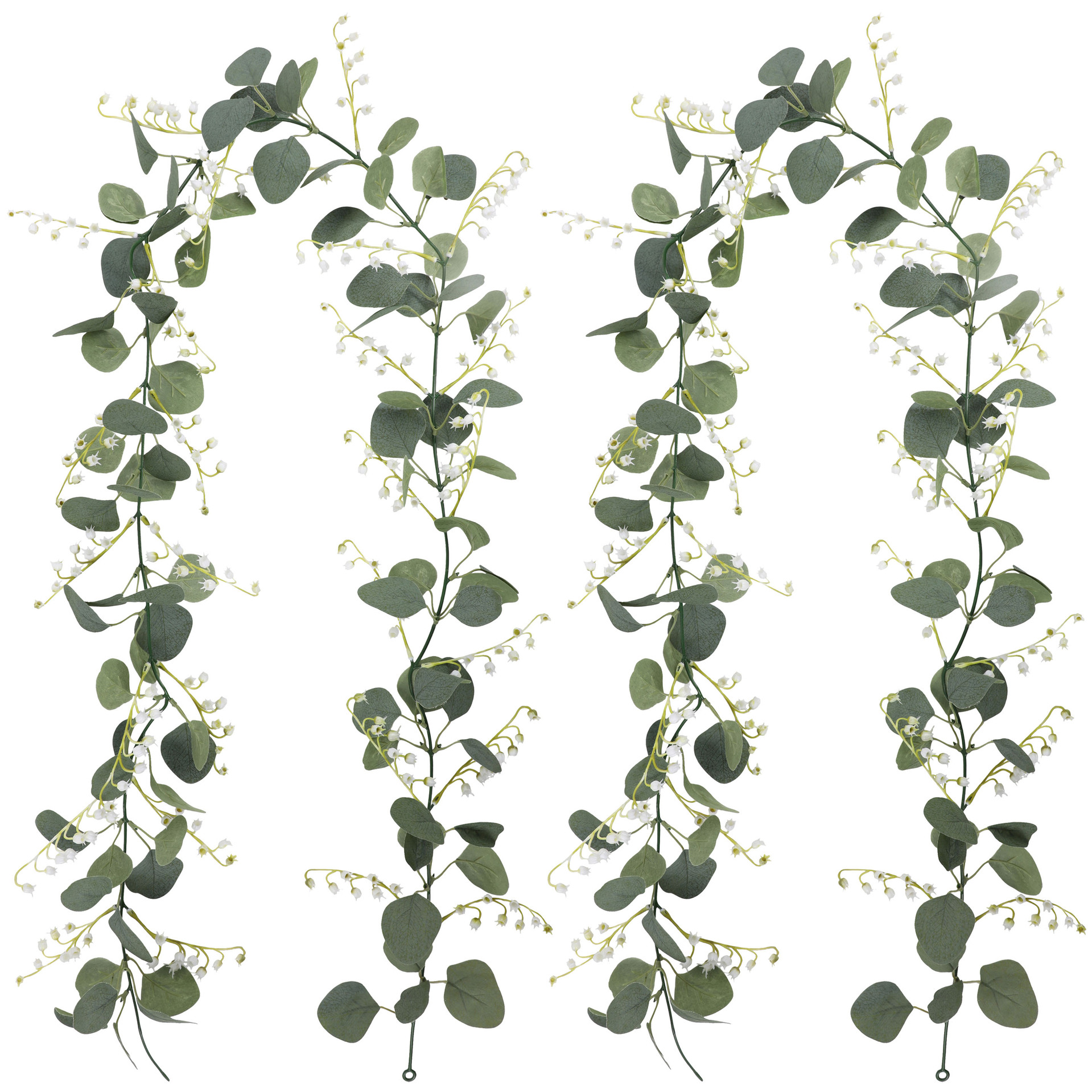 仿真人造植物尤加利藤条藤蔓假花桉树叶婚庆家居装饰批发摆件